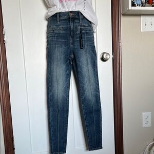 Express High Rise Blue Women's Jeans